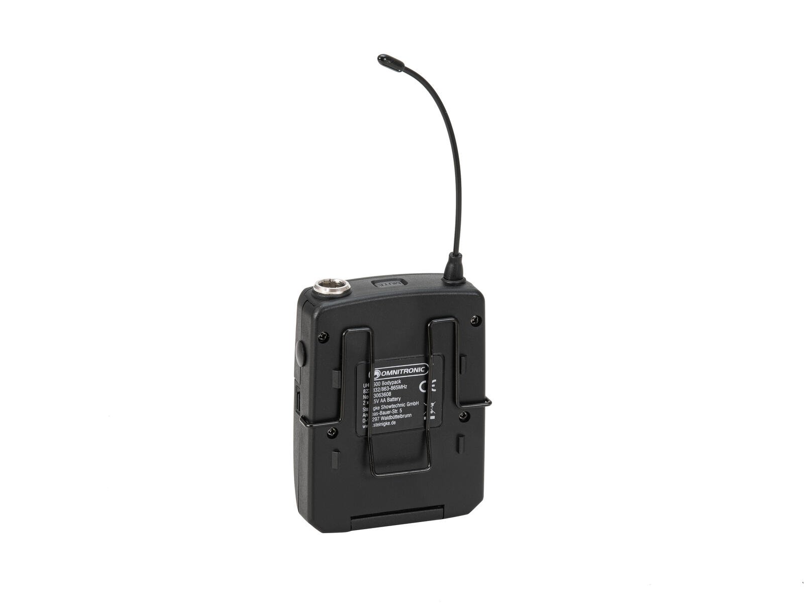 UHF-600 Taschensender 823-832/863-865  MHz